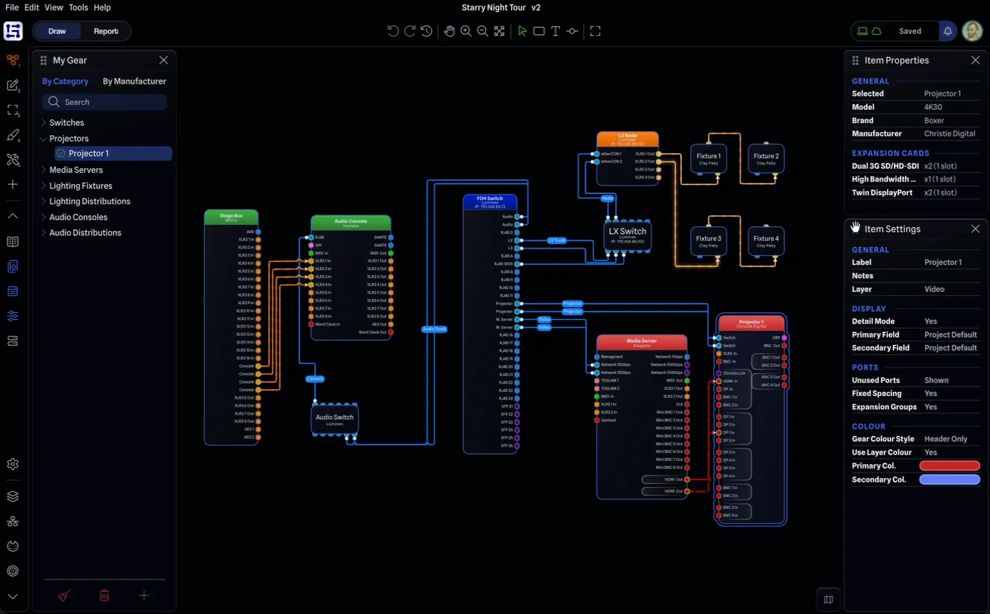 Item Settings dragged across the window to dock under My Gear, then the split between them and Item Properties resized